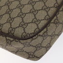 GUCCI GG Supreme Shoulder Bag PVC Beige Gold 007 115 6423 Auth BA3357-16