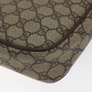 GUCCI GG Supreme Shoulder Bag PVC Beige Gold 007 115 6423 Auth BA3357-17