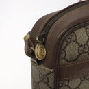 GUCCI GG Supreme Shoulder Bag PVC Beige Gold 007 115 6423 Auth BA3357-9