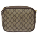 GUCCI GG Supreme Shoulder Bag PVC Beige Gold 007 115 6423 Auth BA3357-2