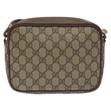 GUCCI GG Supreme Shoulder Bag PVC Beige Gold 007 115 6423 Auth BA3357 - 0