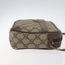 GUCCI GG Supreme Shoulder Bag PVC Beige Gold 007 115 6423 Auth BA3357-3