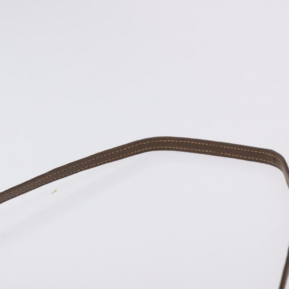 GUCCI GG Supreme Shoulder Bag PVC Beige Gold 007 115 6423 Auth BA3357