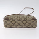 GUCCI GG Supreme Shoulder Bag PVC Beige Gold 007 115 6423 Auth BA3357-5