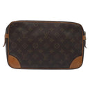 LOUIS VUITTON Monogram Compiegne 28 Clutch Bag M51845 LV Auth BA3364-2