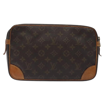 LOUIS VUITTON Monogram Compiegne 28 Clutch Bag M51845 LV Auth BA3364 - 0