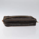 LOUIS VUITTON Monogram Compiegne 28 Clutch Bag M51845 LV Auth BA3364-5