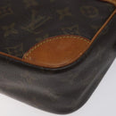 LOUIS VUITTON Monogram Compiegne 28 Clutch Bag M51845 LV Auth BA3364-7