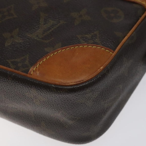 LOUIS VUITTON Monogram Compiegne 28 Clutch Bag M51845 LV Auth BA3364