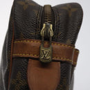 LOUIS VUITTON Monogram Compiegne 28 Clutch Bag M51845 LV Auth BA3365-7