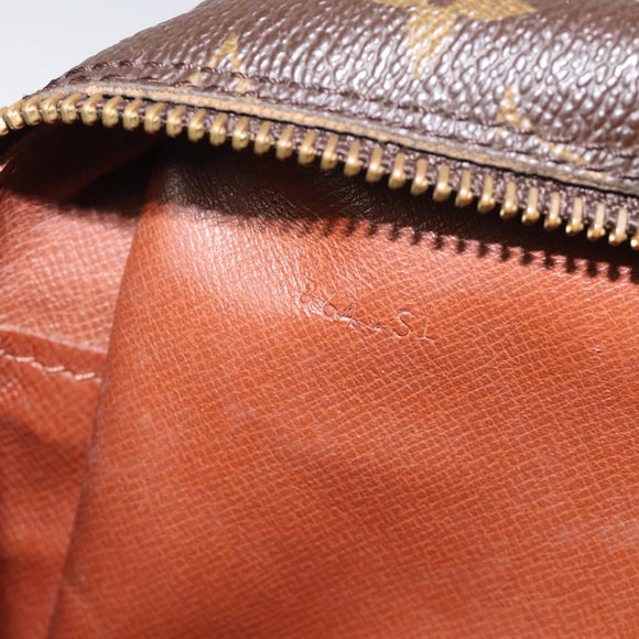 LOUIS VUITTON Monogram Compiegne 28 Clutch Bag M51845 LV Auth BA3365