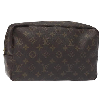 LOUIS VUITTON Monogram Trousse Toilette 28 Clutch Bag M47522 LV Auth BA3367