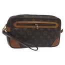 LOUIS VUITTON Monogram Marly Dragonne GM Clutch Bag M51825 LV Auth BA3368-1