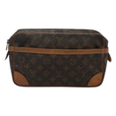 LOUIS VUITTON Monogram Compiegne 28 Clutch Bag M51845 LV Auth BA3377-13