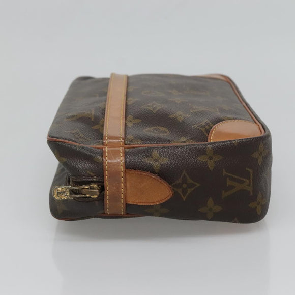 LOUIS VUITTON Monogram Compiegne 28 Clutch Bag M51845 LV Auth BA3377