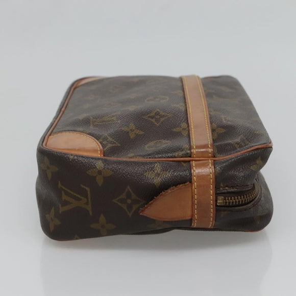 LOUIS VUITTON Monogram Compiegne 28 Clutch Bag M51845 LV Auth BA3377