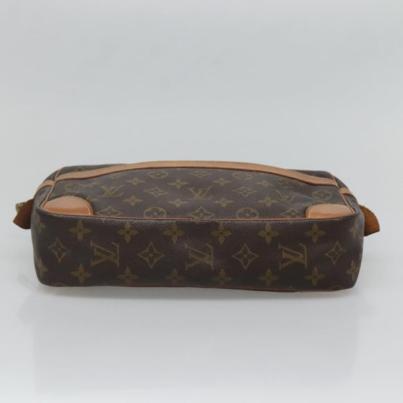 LOUIS VUITTON Monogram Compiegne 28 Clutch Bag M51845 LV Auth BA3377