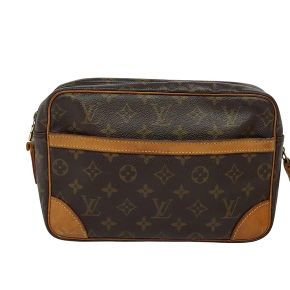 LOUIS VUITTON Monogram Trocadero 27 Shoulder Bag M51274 LV Auth BA3380