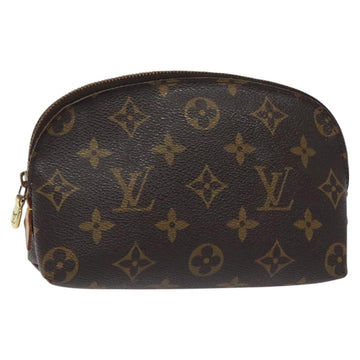 LOUIS VUITTON Monogram Pochette Cosmetic PM Cosmetic Pouch M47515 LV Auth BA3383