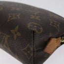 LOUIS VUITTON Monogram Pochette Cosmetic PM Cosmetic Pouch M47515 LV Auth BA3383-15