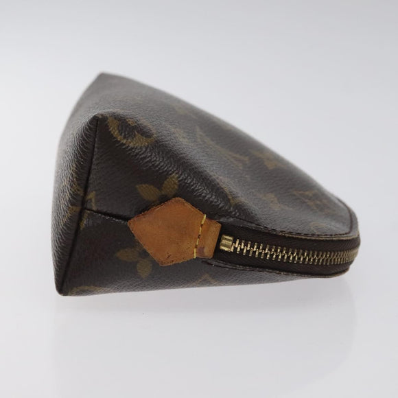 LOUIS VUITTON Monogram Pochette Cosmetic PM Cosmetic Pouch M47515 LV Auth BA3384