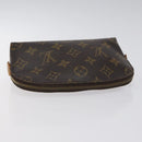 LOUIS VUITTON Monogram Pochette Cosmetic PM Cosmetic Pouch M47515 LV Auth BA3384-5