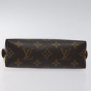 LOUIS VUITTON Monogram Pochette Cosmetic PM Cosmetic Pouch M47515 LV Auth BA3384-6
