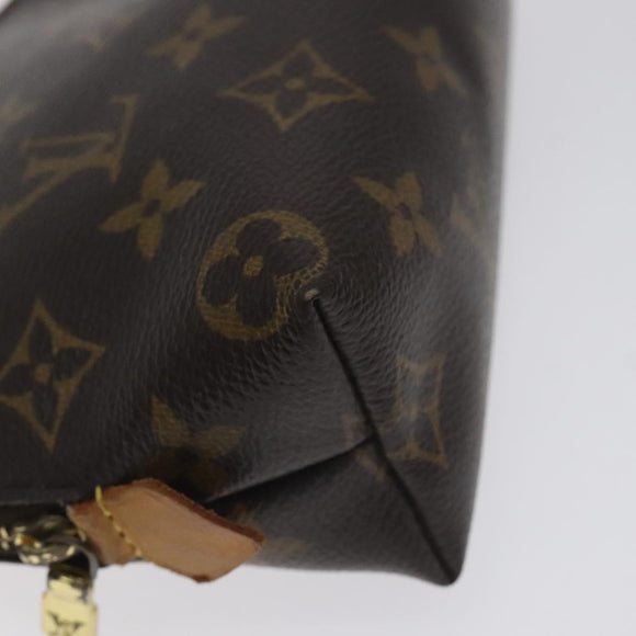 LOUIS VUITTON Monogram Pochette Cosmetic PM Cosmetic Pouch M47515 LV Auth BA3384