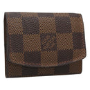 LOUIS VUITTON Damier Ebene Cuff Case LV Auth BA3389-1