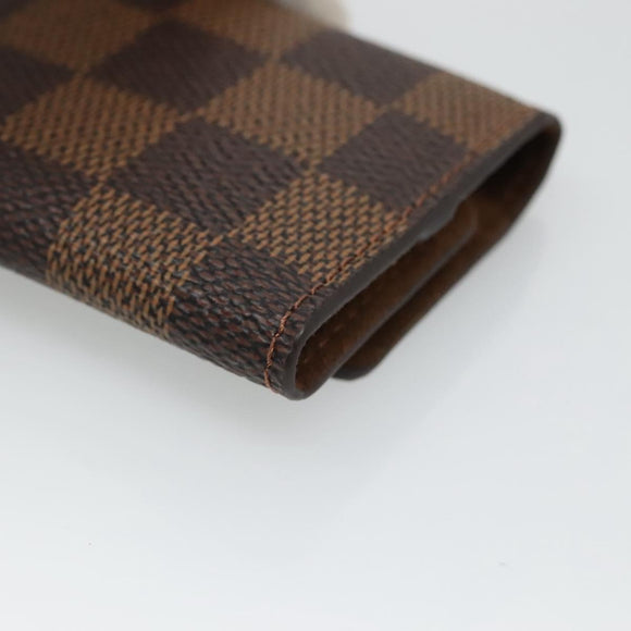 LOUIS VUITTON Damier Ebene Cuff Case LV Auth BA3389