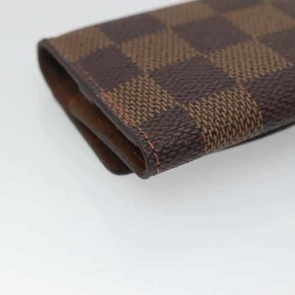 LOUIS VUITTON Damier Ebene Cuff Case LV Auth BA3389