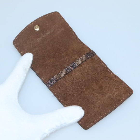 LOUIS VUITTON Damier Ebene Cuff Case LV Auth BA3389