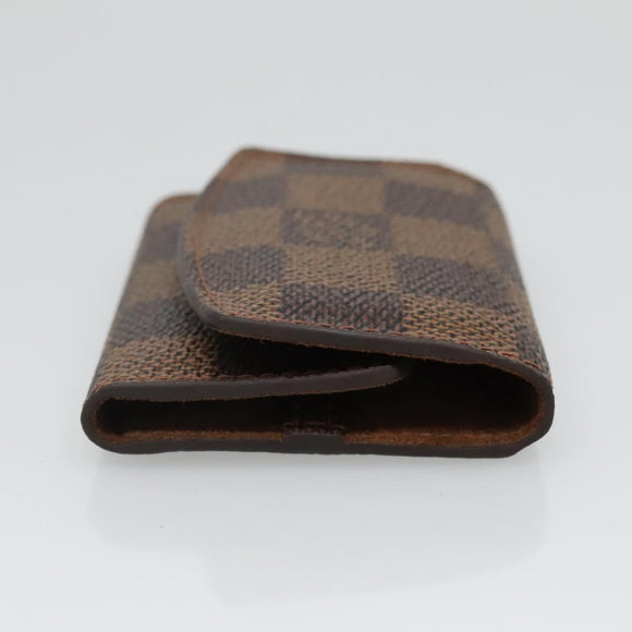 LOUIS VUITTON Damier Ebene Cuff Case LV Auth BA3389