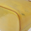 LOUIS VUITTON Monogram Vernis Houston Hand Bag Gris M91053 LV Auth BA339-9