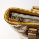 LOUIS VUITTON Monogram Vernis Houston Hand Bag Gris M91053 LV Auth BA339-10