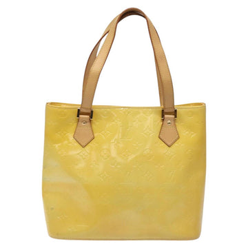 LOUIS VUITTON Monogram Vernis Houston Hand Bag Gris M91053 LV Auth BA339 - 0