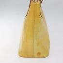 LOUIS VUITTON Monogram Vernis Houston Hand Bag Gris M91053 LV Auth BA339-3