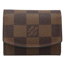 LOUIS VUITTON Damier Ebene Cuffs Cuff Case LV Auth BA3390 - 0