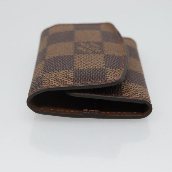 LOUIS VUITTON Damier Ebene Cuffs Cuff Case LV Auth BA3390
