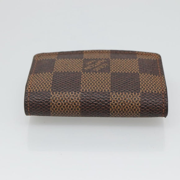 LOUIS VUITTON Damier Ebene Cuffs Cuff Case LV Auth BA3390