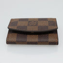 LOUIS VUITTON Damier Ebene Cuffs Cuff Case LV Auth BA3390-7