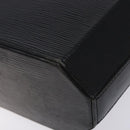 LOUIS VUITTON Epi Sac Seau Shoulder Bag Black M80161 LV Auth BA3396-9