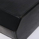 LOUIS VUITTON Epi Sac Seau Shoulder Bag Black M80161 LV Auth BA3396-14