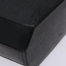 LOUIS VUITTON Epi Sac Seau Shoulder Bag Black M80161 LV Auth BA3396-16