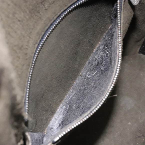 LOUIS VUITTON Epi Sac Seau Shoulder Bag Black M80161 LV Auth BA3396