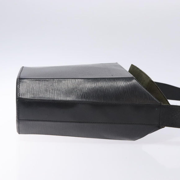 LOUIS VUITTON Epi Sac Seau Shoulder Bag Black M80161 LV Auth BA3396