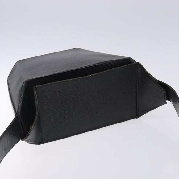 LOUIS VUITTON Epi Sac Seau Shoulder Bag Black M80161 LV Auth BA3396