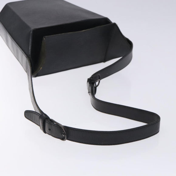 LOUIS VUITTON Epi Sac Seau Shoulder Bag Black M80161 LV Auth BA3396