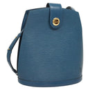 LOUIS VUITTON Epi Cluny Shoulder Bag Blue M52255 LV Auth BA3397-1