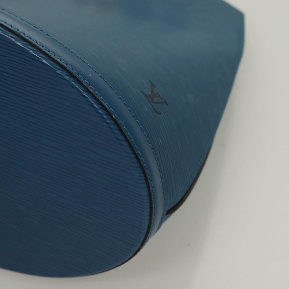 LOUIS VUITTON Epi Cluny Shoulder Bag Blue M52255 LV Auth BA3397